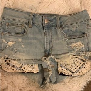 American Eagle jean shorts